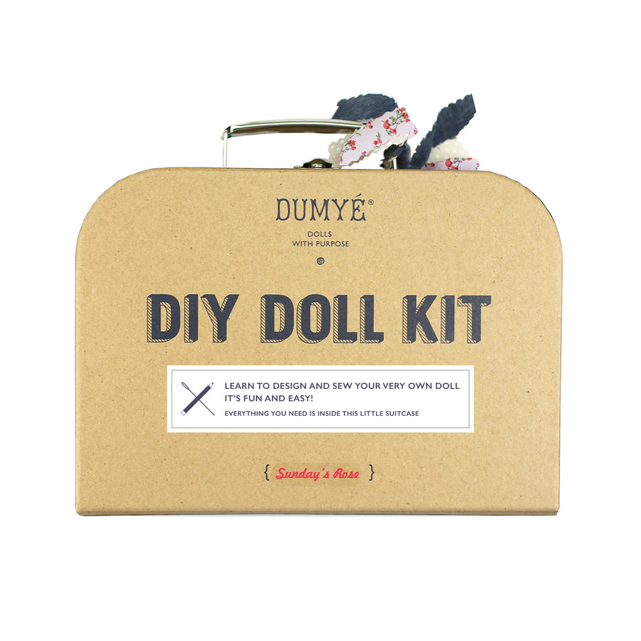 DIY Doll Kit Make Your Own Interior Doll Sewing Kit Pattern 