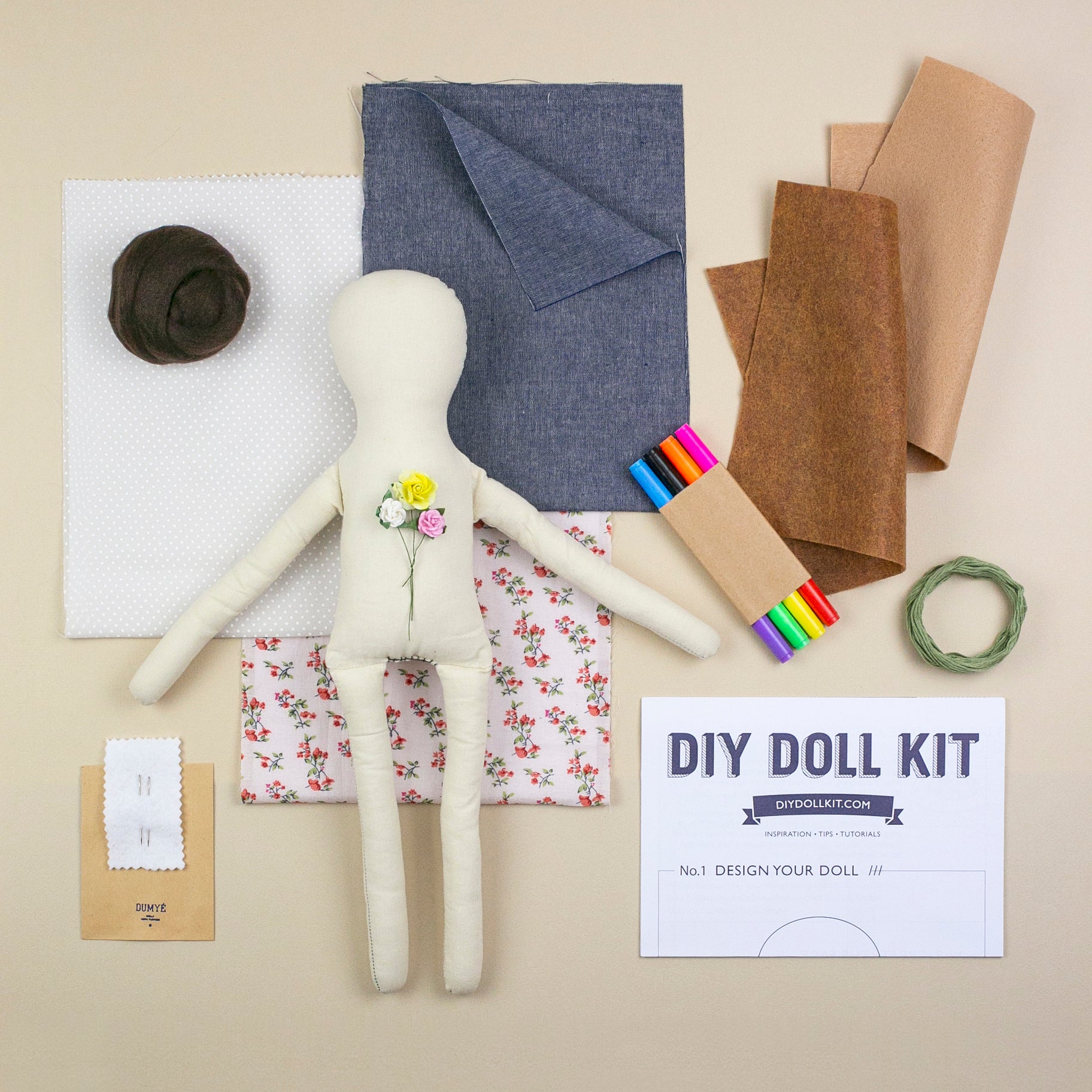 DOLL KIT Sunday s Rose Dumy