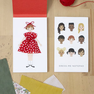 Doll Dress Up Notepad