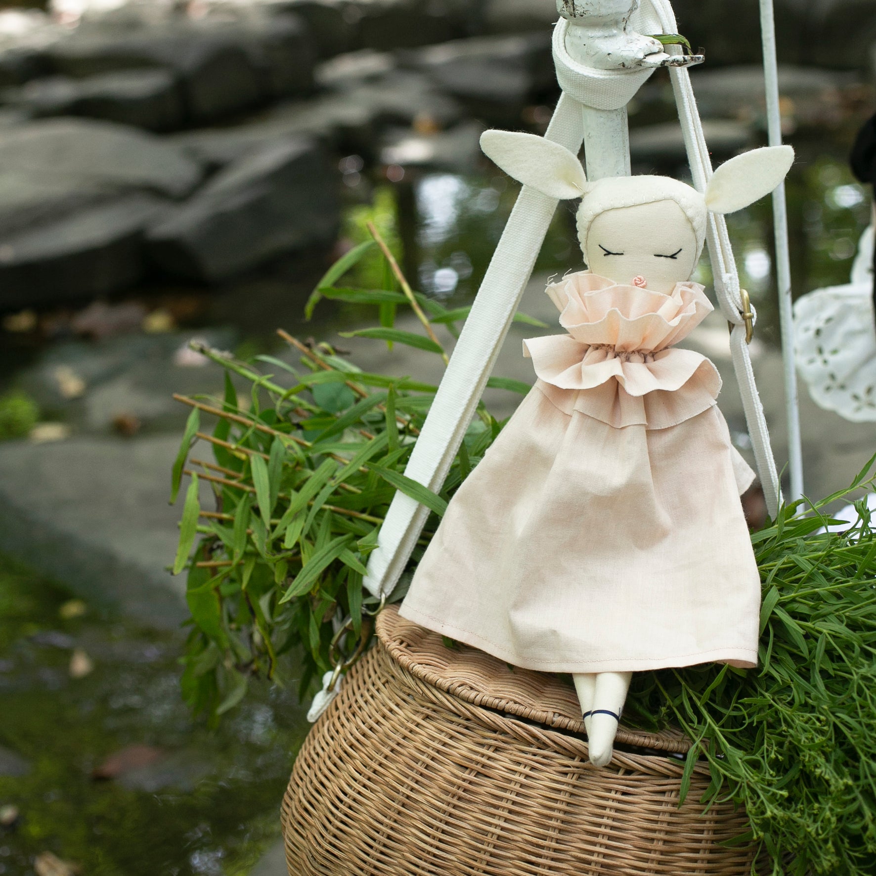 Peaches the Bunny Rag Doll